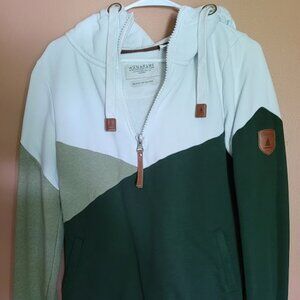 Women's Hooded 1/4 Zip Sweatshirt Size M